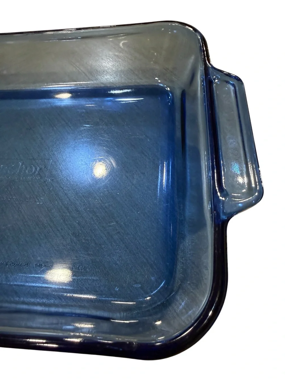 Anchor Hocking 3 Quart  9 X 13 X 2 Cobalt Blue Rectangular Baking Lasagna Dish